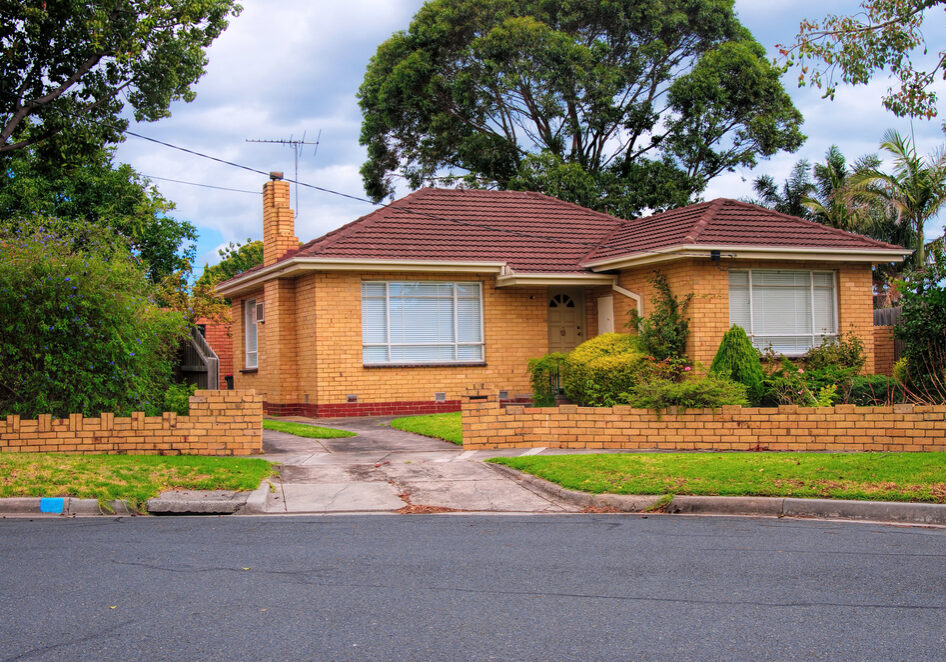 Typical,Australian,House.,Melbourne,australia